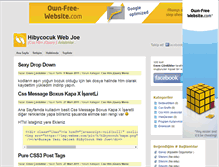 Tablet Screenshot of hibycocuk.tr.gg